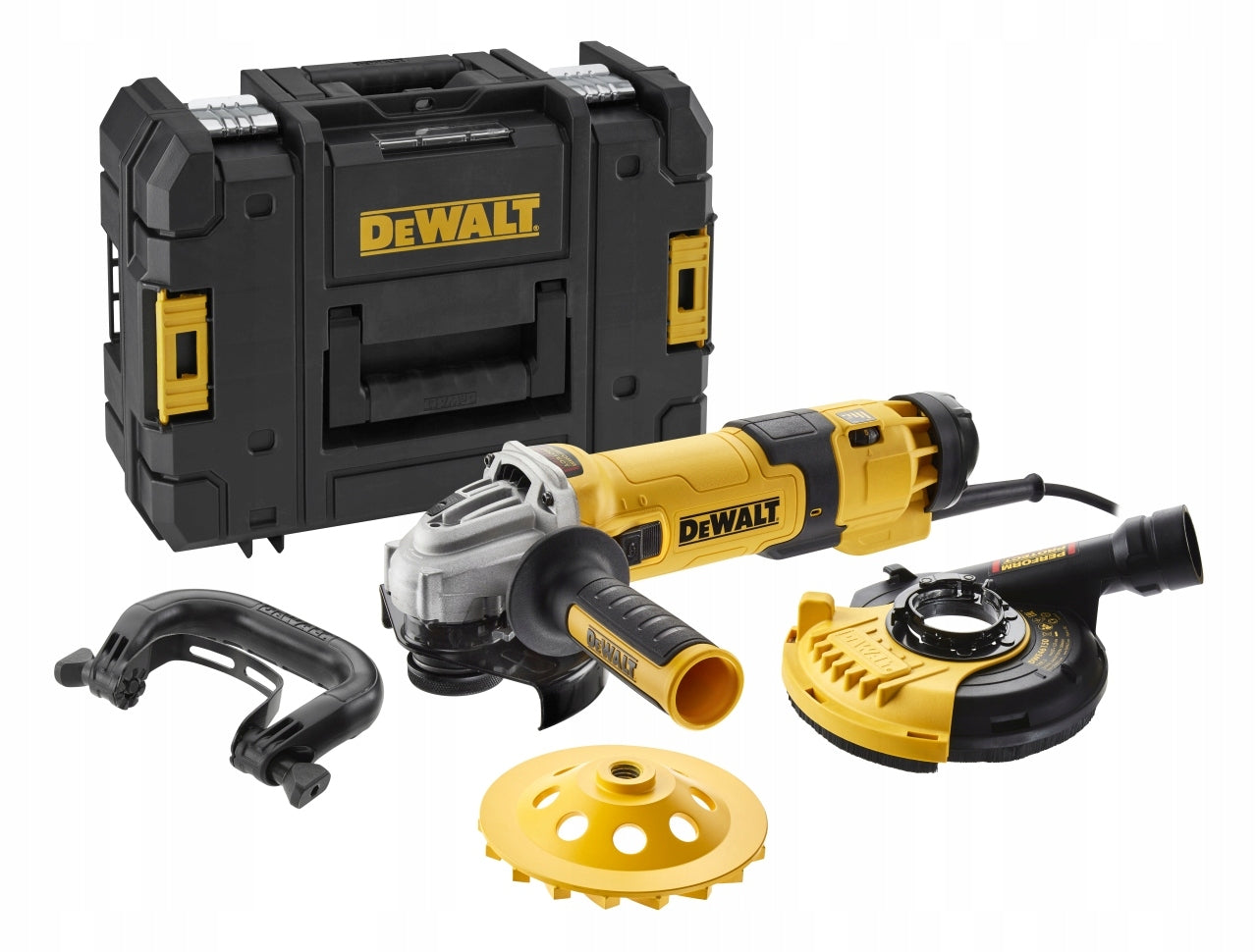 DEWALT GRINDER DWE4257KT 125MM CONCRETE MILLING MACHINE