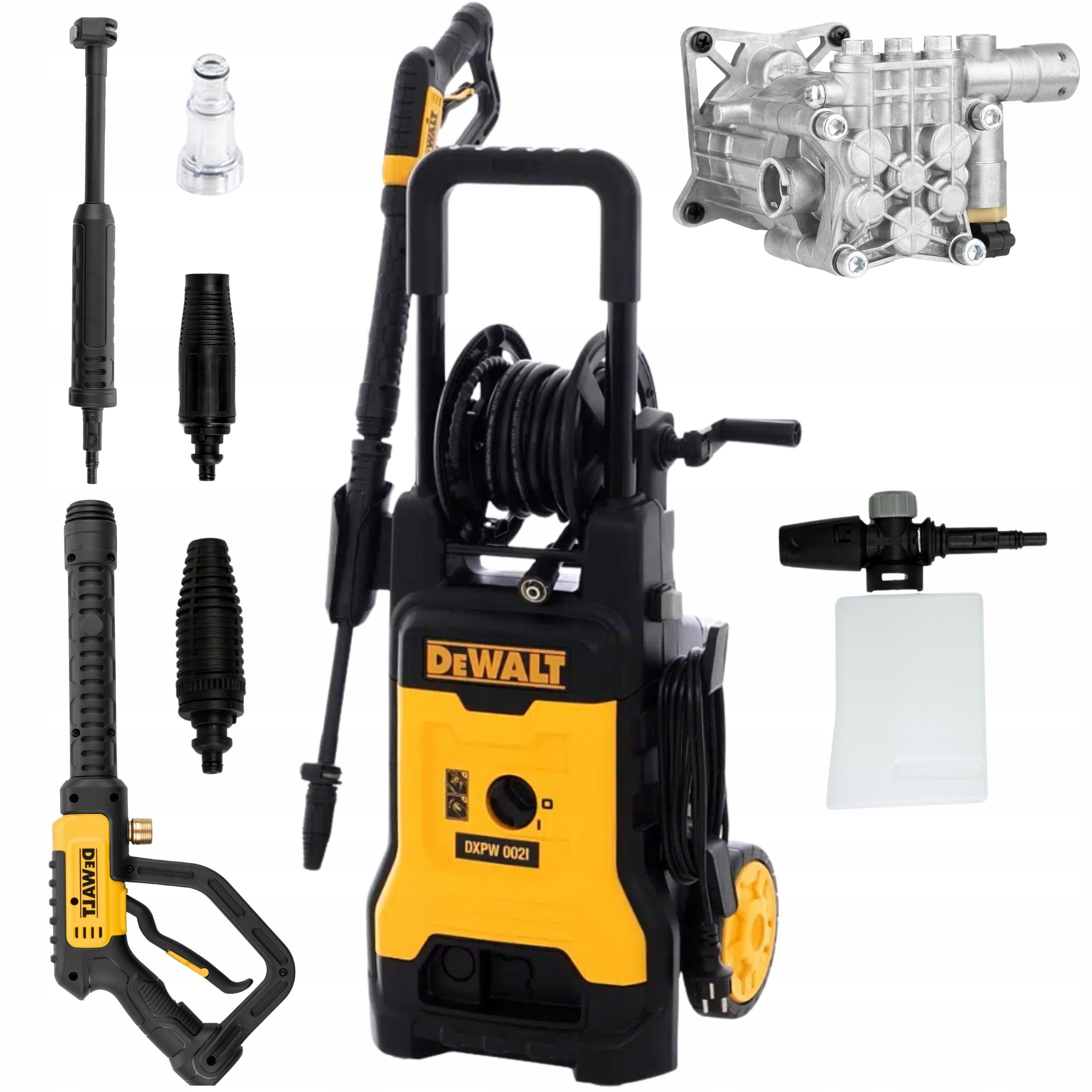 DEWALT PRESSURE WASHER 240BAR PROFESSIONAL ALUMINUM PUMP