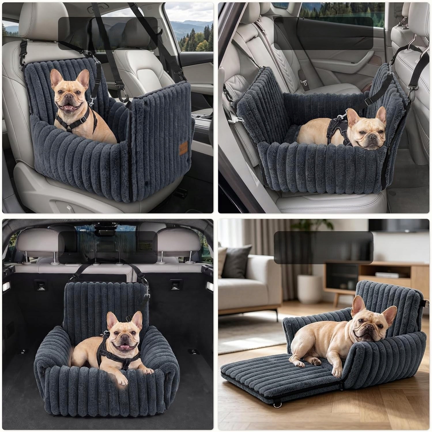 DGN-GL Car Seat for Dog Bed up to 11kg 48x48x38 cm Brand no brand