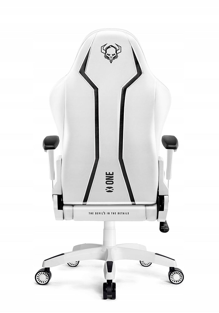 DIABLO X-One 2.0 Normal Size Eco Leather Gaming Chair: White & Black Brand Diablo Chairs