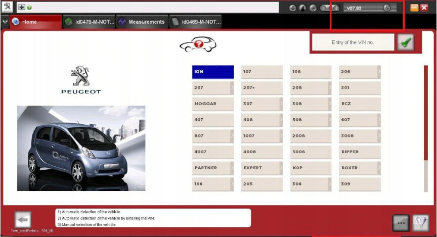 DIAGBOX 9.85 PEUGEOT CITROEN LEXIA PP2000 GOLD FULL CHIP PL MENU OPEL DS Manufacturer code 1895155
