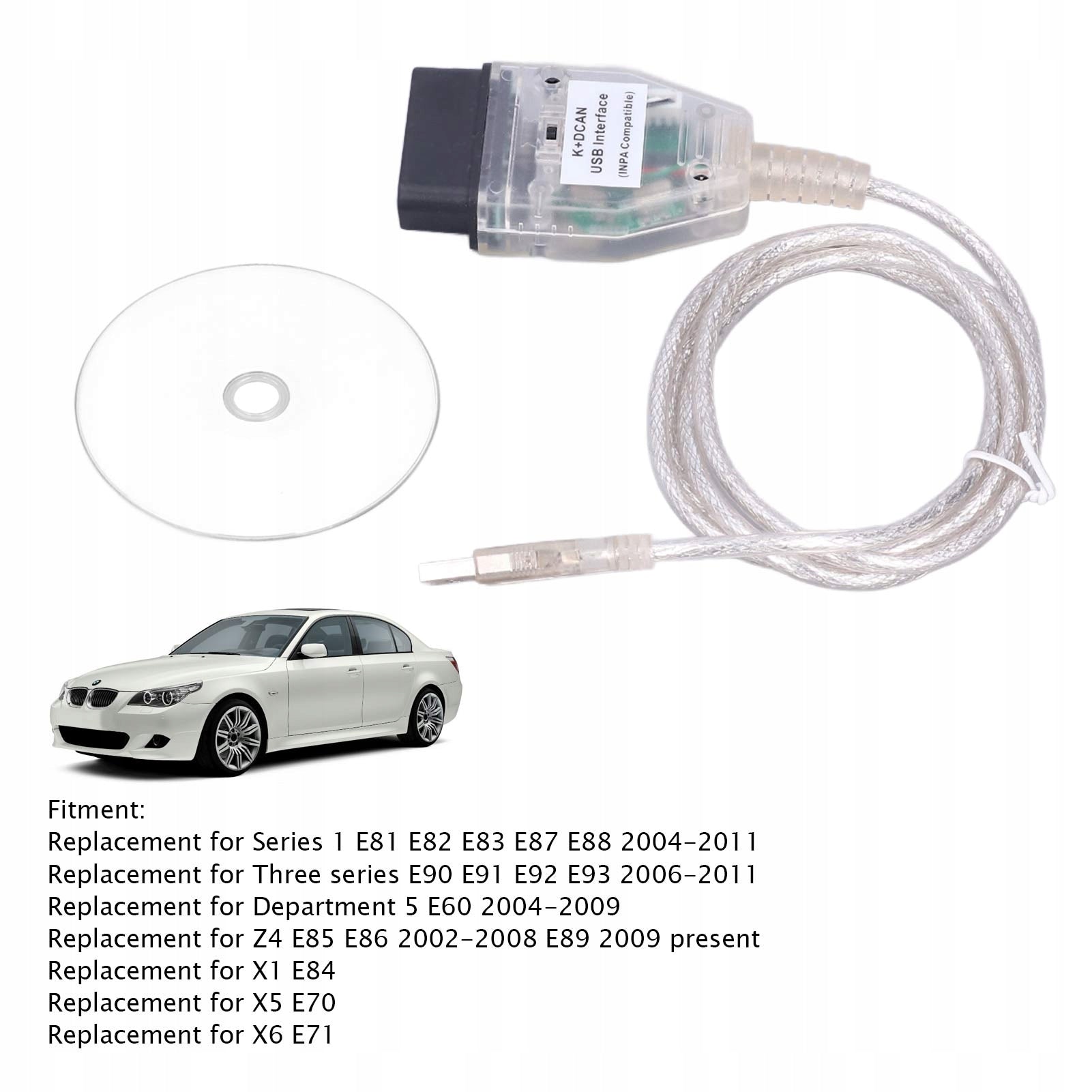 DIAGNOSTIC CABLES FOR CABLES K + DCAN INTERFACE Brand no brand