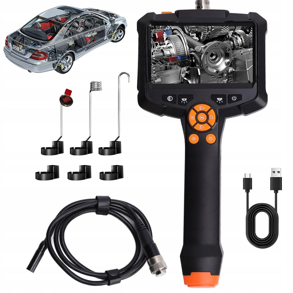 DIAGNOSTIC ENDOSCOPE 4.3 HD LED IP67 5M CABLE 1080P SCREEN