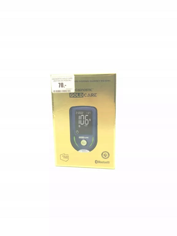 DIAGNOSTIC GOLD CARE BLOOD GLUCOSE KIT