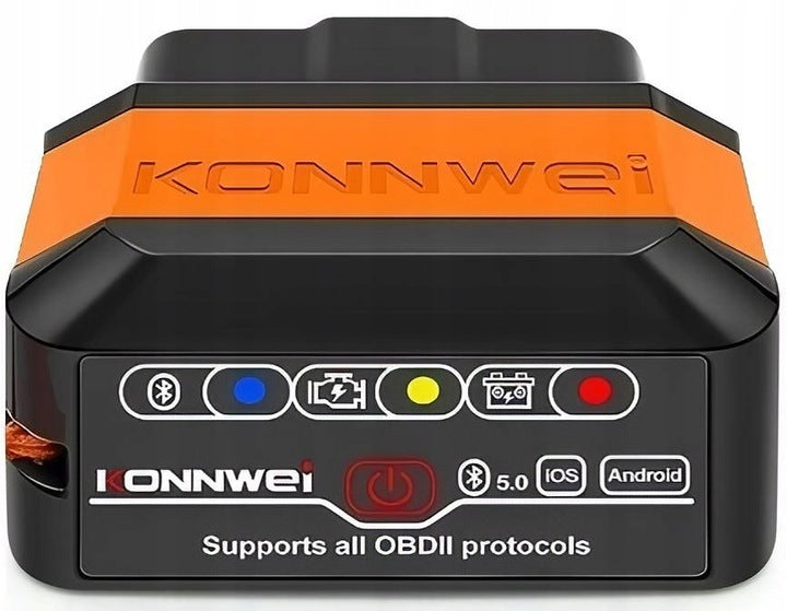 DIAGNOSTIC INTERFACE ELM327 BLUETOOTH 5.0 ANDROID iOS KONNWEI KW906 Manufacturer code KW-906