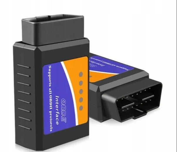 DIAGNOSTIC INTERFACE ELM327 ELM 327 BLUETOOTH BT SCANNER OBD2 V2,1 KB3D Batteries included no