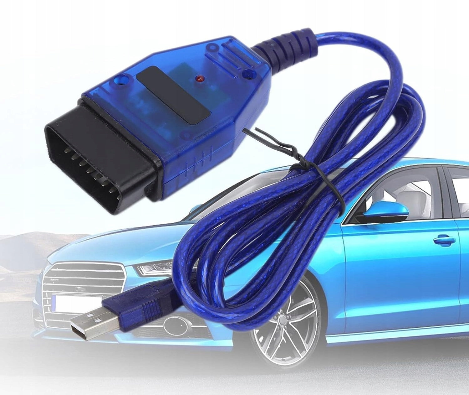 DIAGNOSTIC INTERFACE KKL VAG VW AUDI SKODA + CD