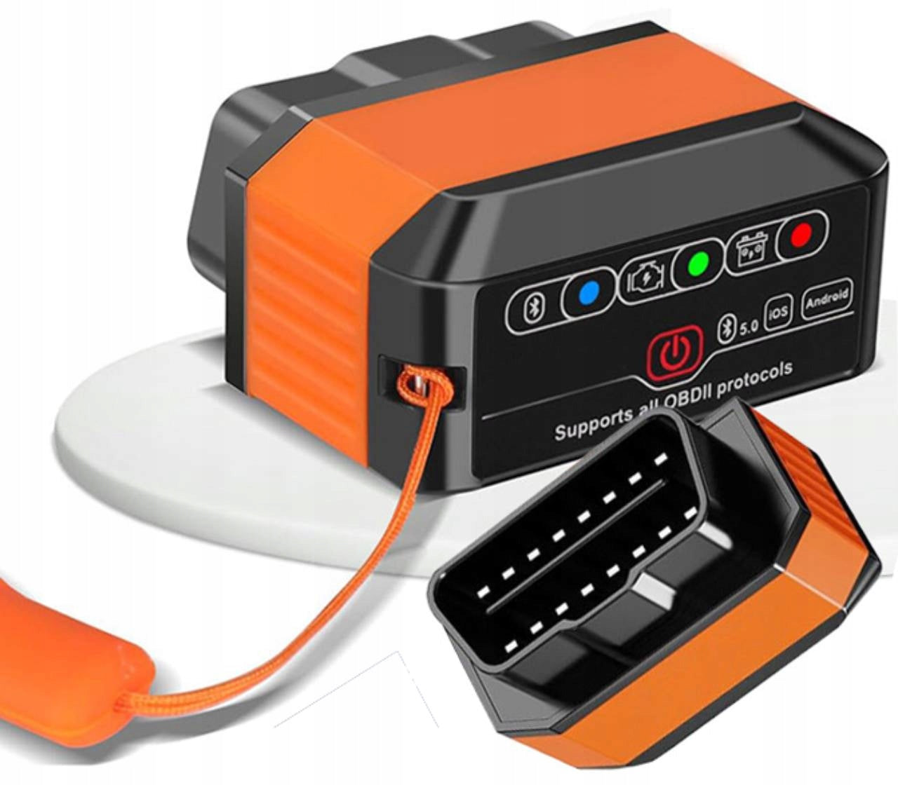 DIAGNOSTIC INTERFACE KW906 ELM327OBD2 BLUETOOTH 5.0 TESTER Polish