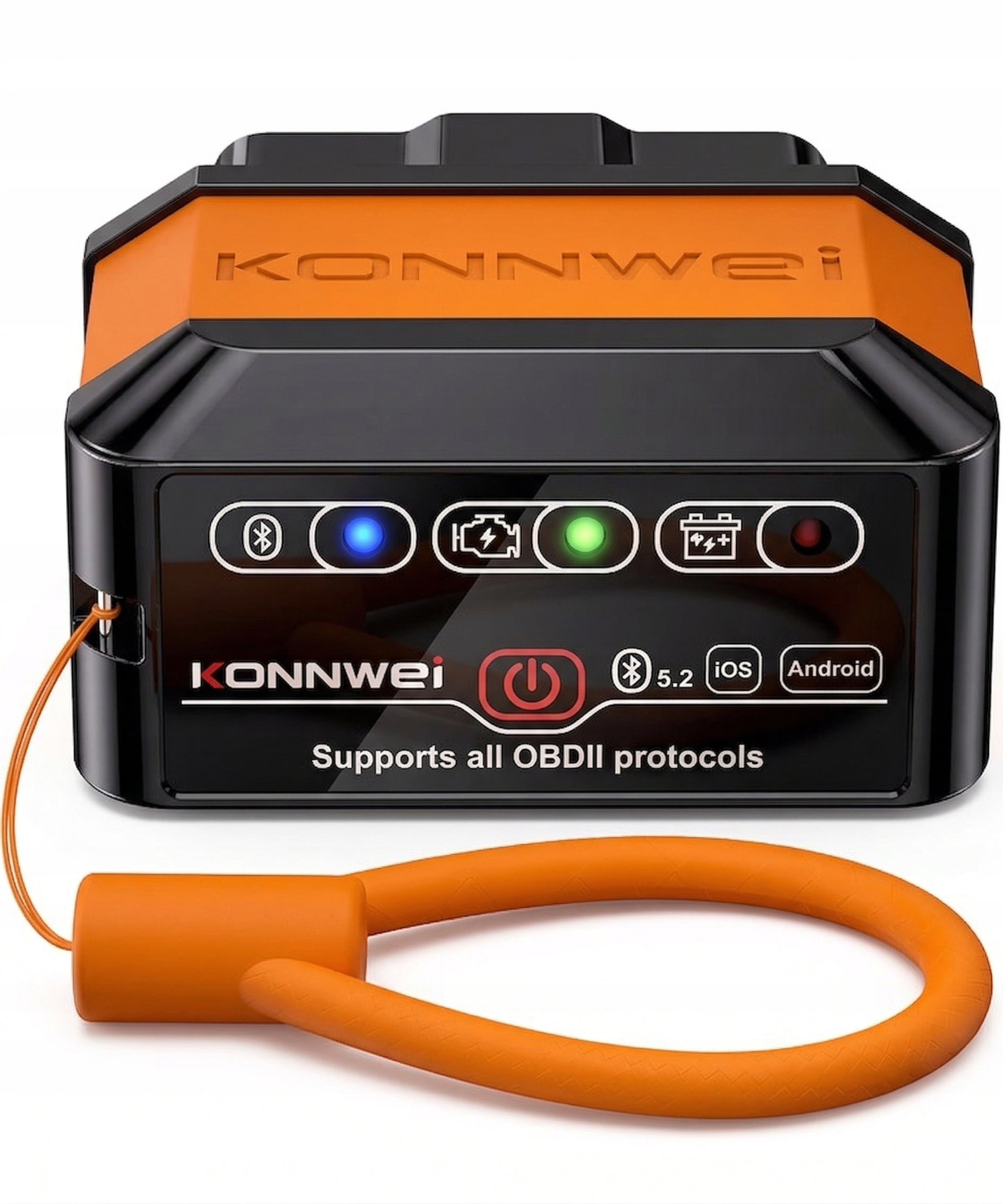 DIAGNOSTIC INTERFACE UNIVERSAL BLUETOOTH TESTER 5.2 ANDROID / IOS OBD2 Manufacturer code DIAGNOSTYKA UNIWERSALNY WSZYSTKIE AUTA OBDII