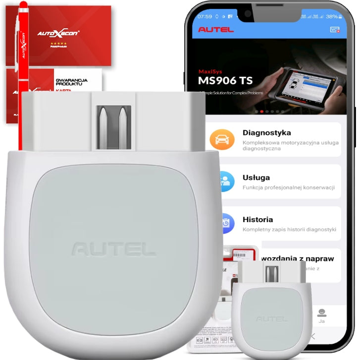 DIAGNOSTIC TESTER AUTEL AP200 INTERFACE