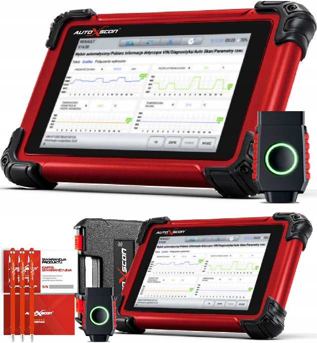 DIAGNOSTIC TESTER AUTOXSCAN RS860 PRO Polish 3 years of ANDROID update Brand AutoXscan