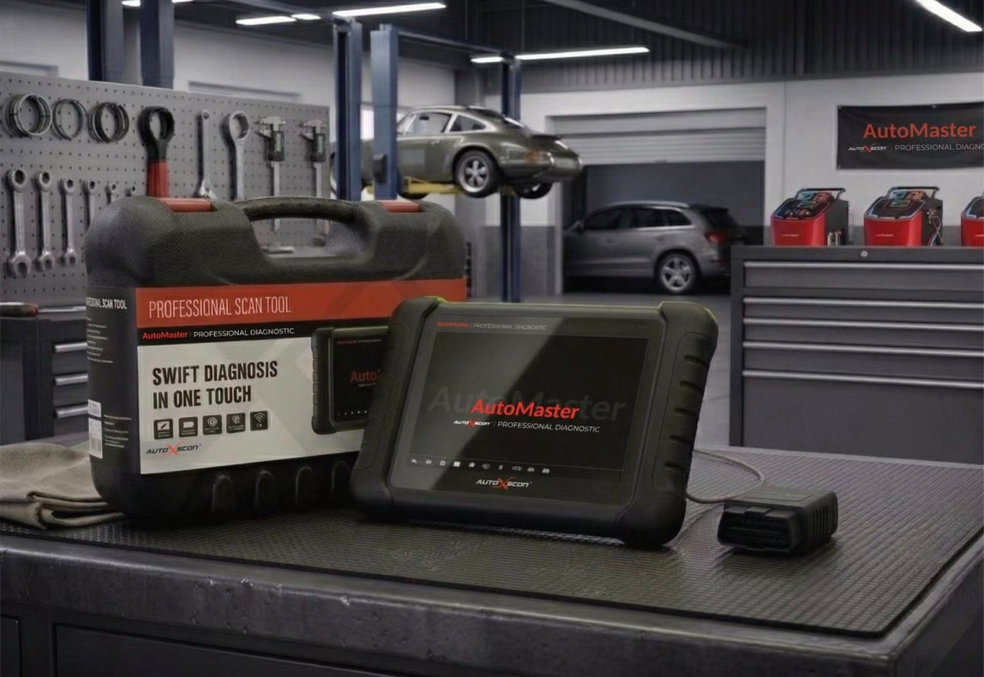 DIAGNOSTIC TESTER Autel+OBDI/OBDII 2CASE 2L AKT.GATES SGW Brand Autel