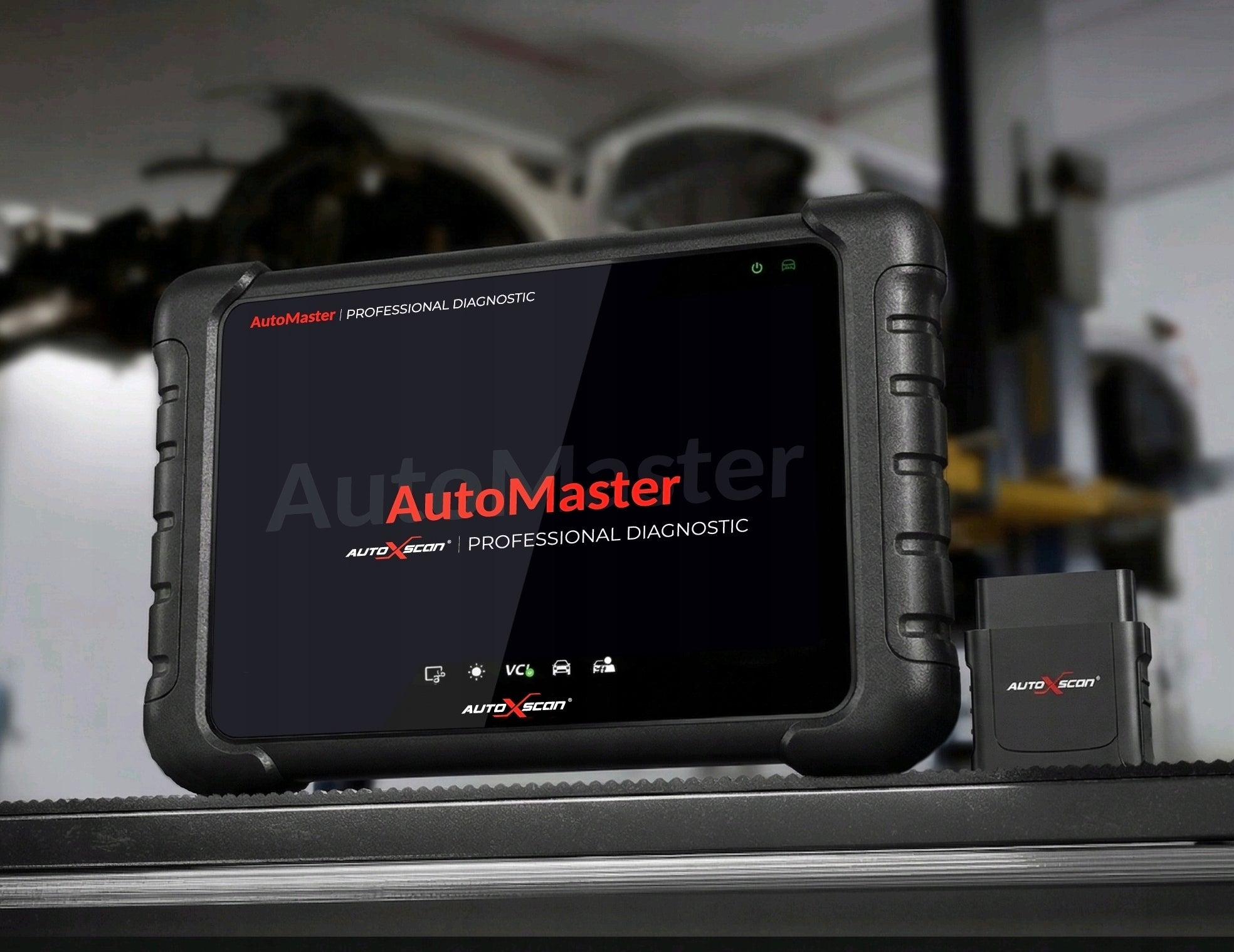 DIAGNOSTIC TESTER AutoMaster RS809BT PRO for WORKSHOP 2L Update Polish Brand AutoXscan