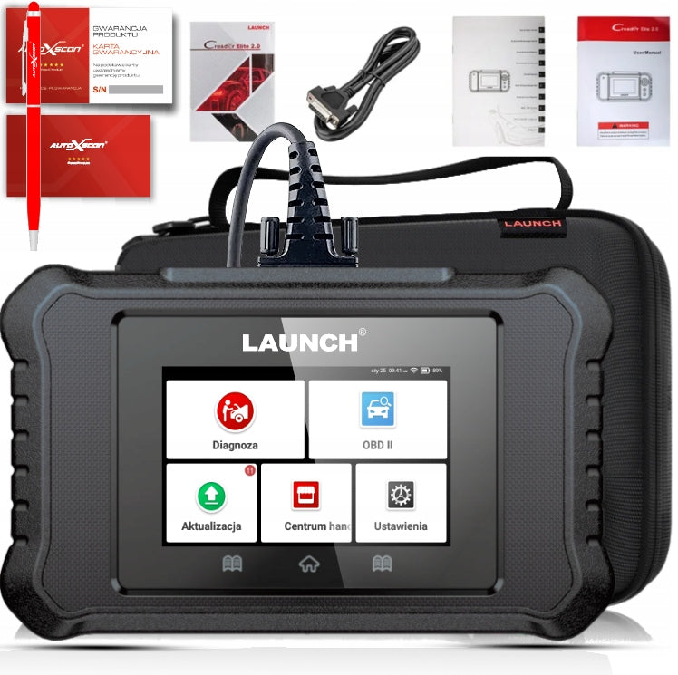DIAGNOSTIC TESTER FORD JEEP CHRYSLER GM LAUNCH Elite 2.0 FGC FULL SOFT Manufacturer code Creader Elite 2.0 BBA