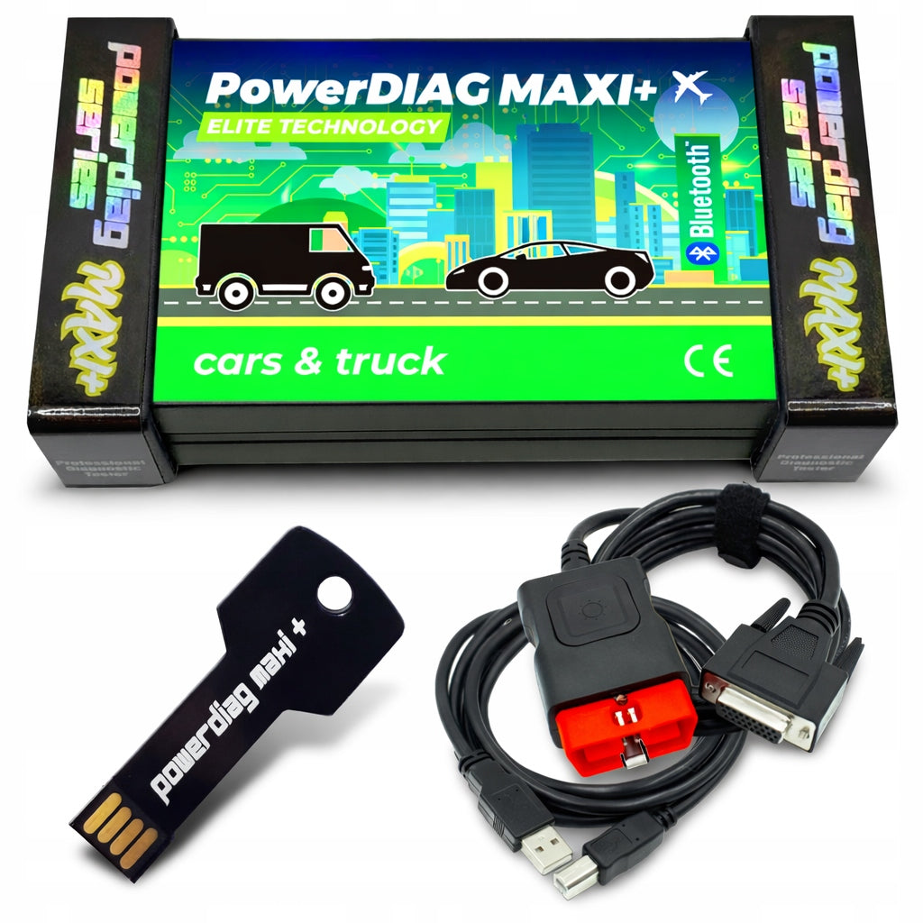 DIAGNOSTIC TESTER INTERFACE SCANNER POWERDIAG MAXI+ ELITE 2026 PERSON PL