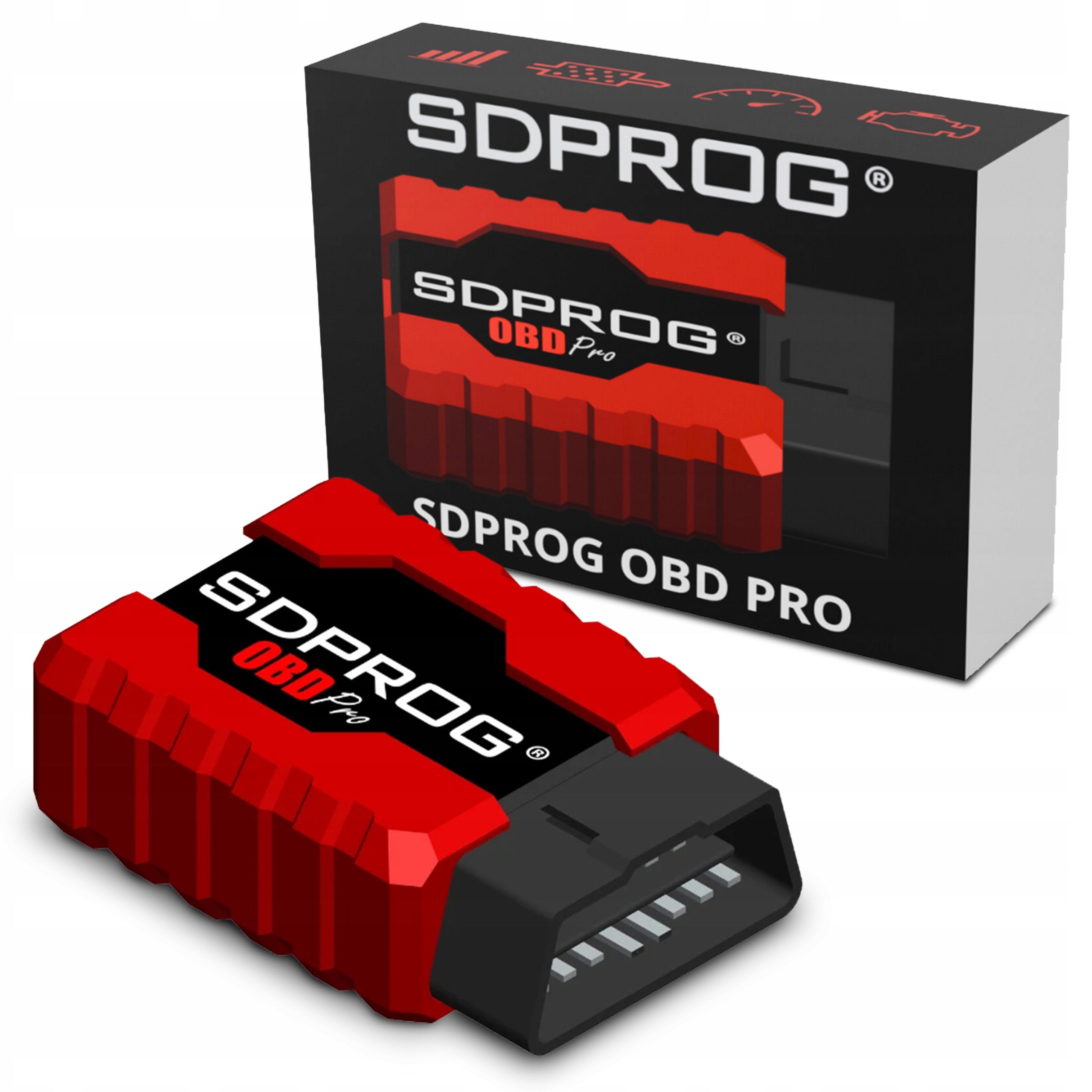 DIAGNOSTIC TESTER UNIVERSAL CAR OBD 2 OBD II SDPROG PRO