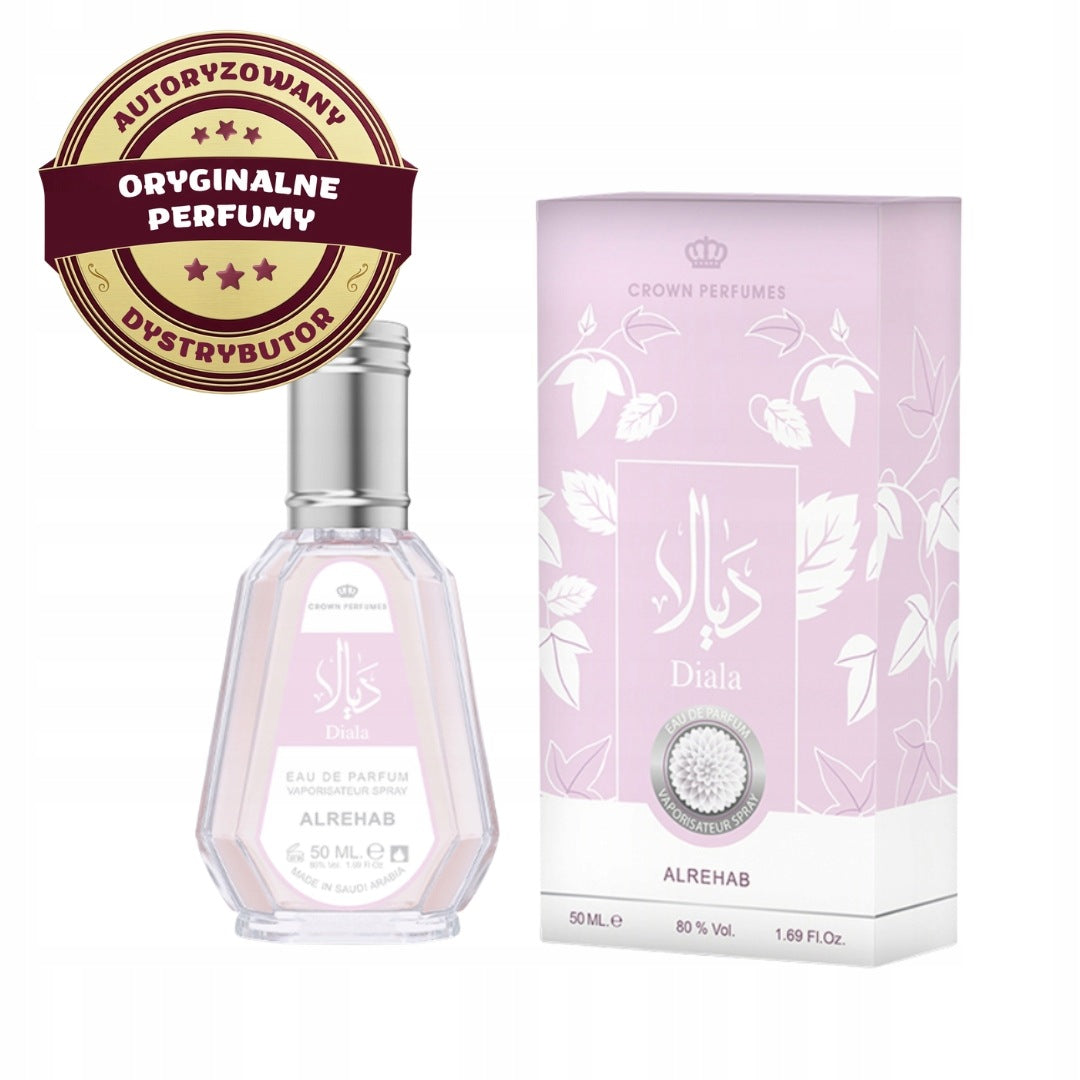 DIALA PERFUME ARABIC SWEET POWDERY FRUIT FLORAL 50 ml AL REHAB