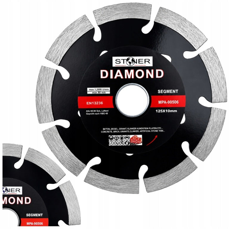 DIAMOND BLADE 125MM FOR CONCRETE CUTTING CUBES CUTTING BRICK SEGMENT