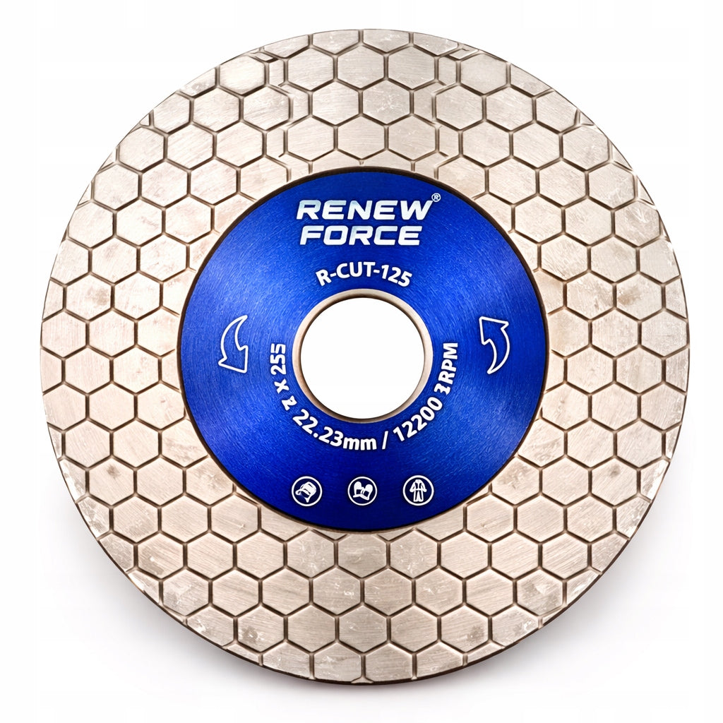 DIAMOND BLADE 125mm FOR CUTTING 45° DRY GROUND STONEWARE TILES