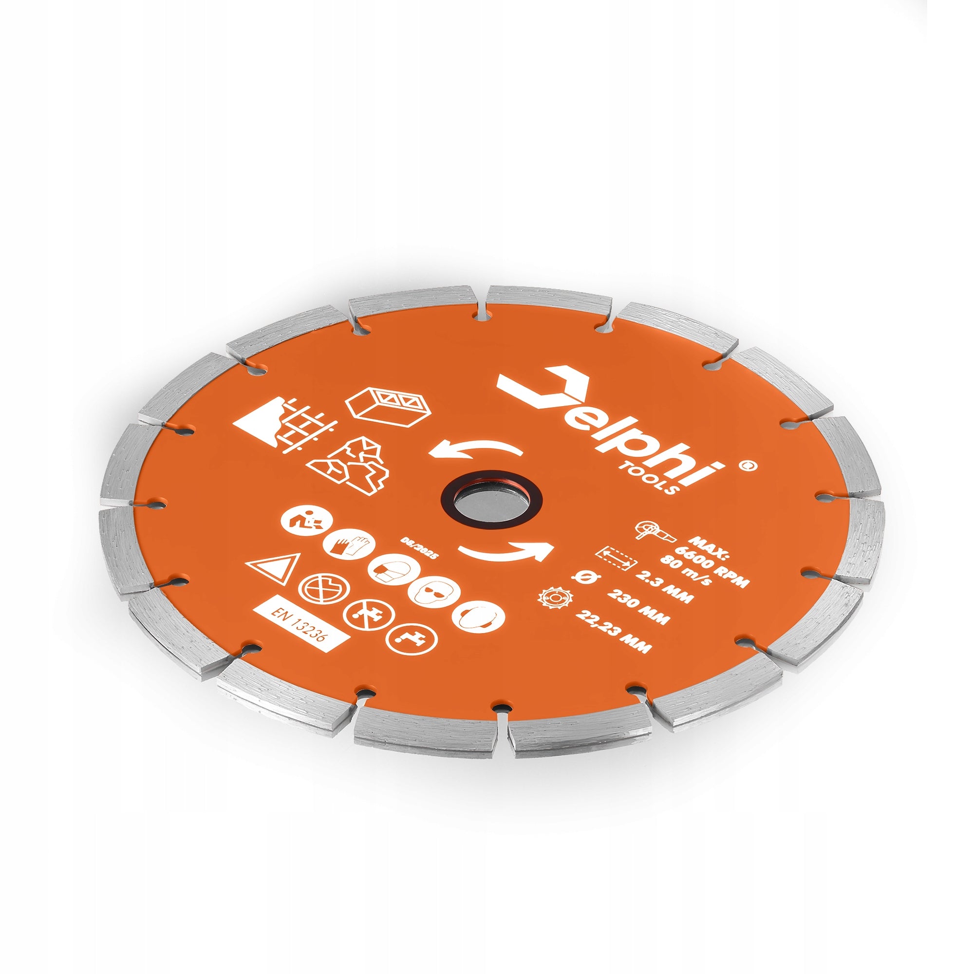 DIAMOND BLADE 230 mm FOR CUTTING BLOCKS CONCRETE REINFORCED CUBES 22,23mm Manufacturer code Tarcza do Kamienia Betonu 230x22,2mm Redukcja