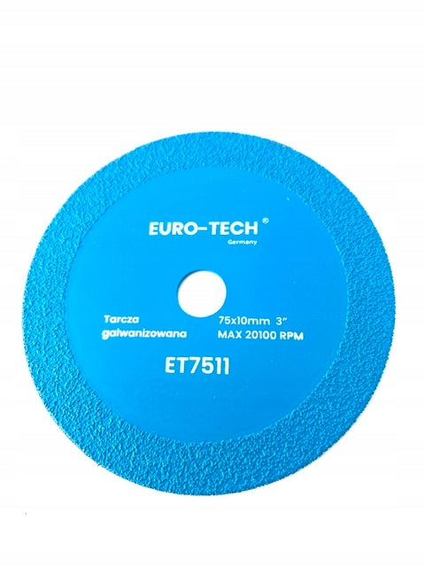 DIAMOND BLADE FOR CUTTING/GRINDING GLASS,CERAMICS 75x10mm