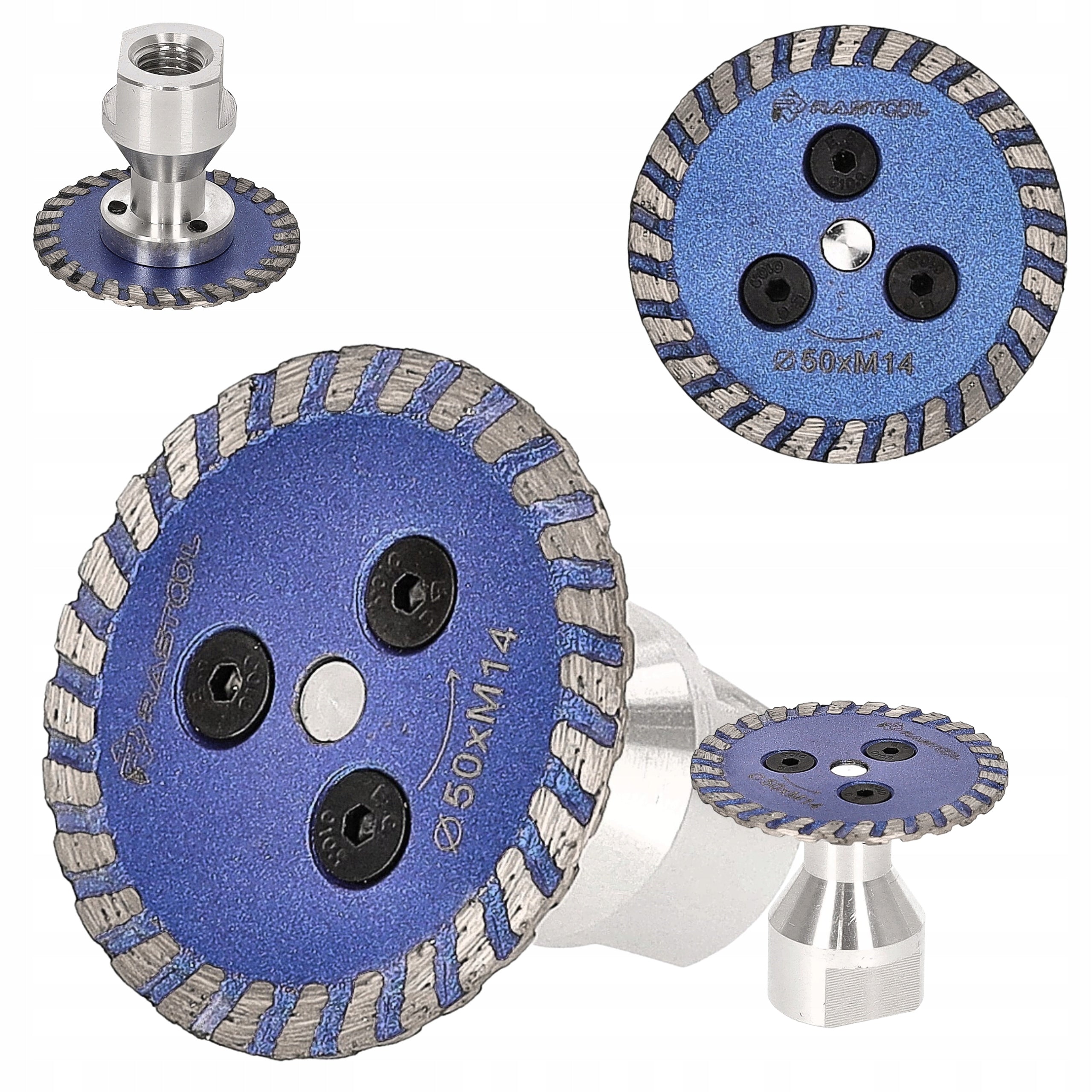 DIAMOND BLADE RASTOOL 50 MM FOR CUTTING STONEWARE TILES M14 PRO