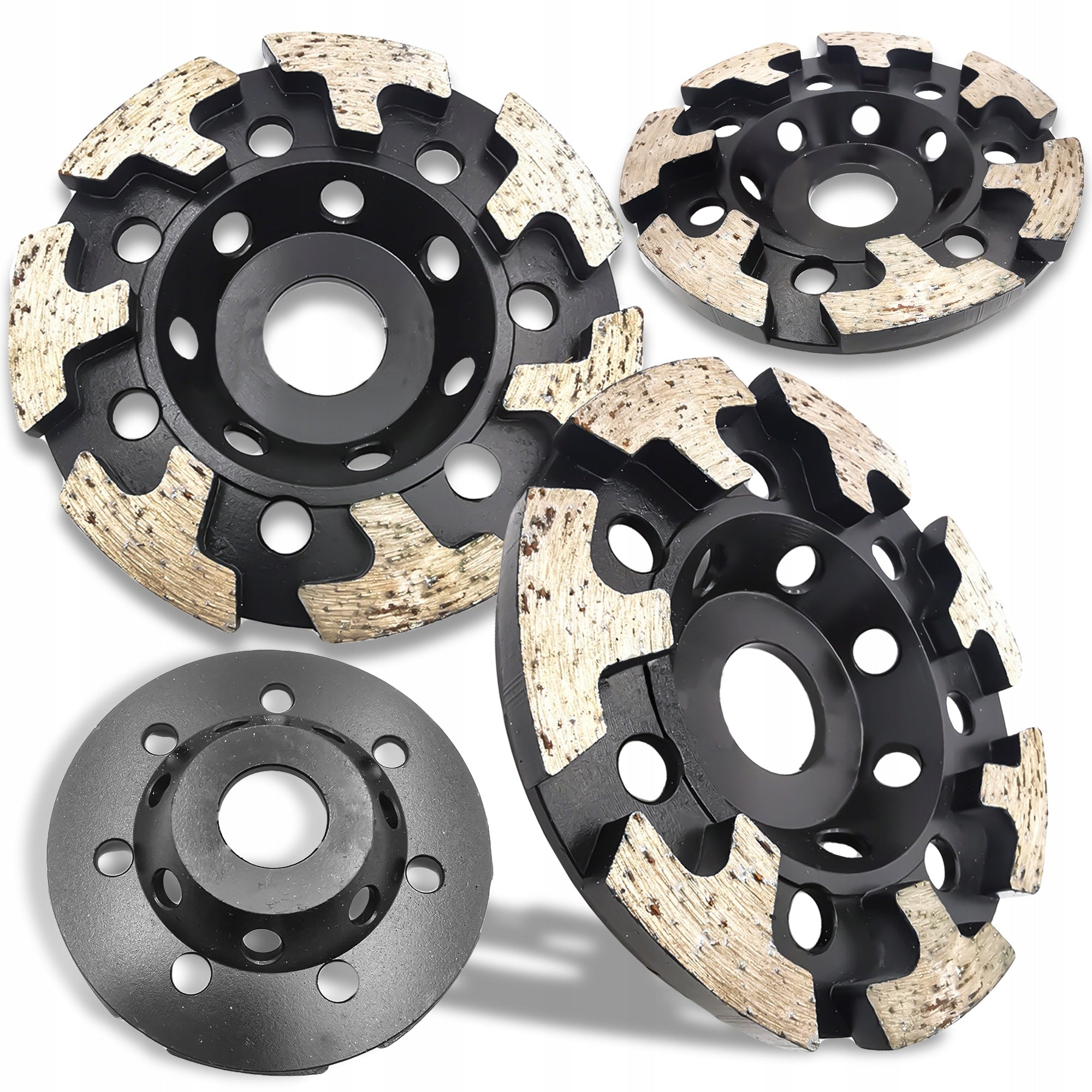 DIAMOND DISC FOR GRINDING HARD CONCRETE POT T-ROX 125 PREMIUM