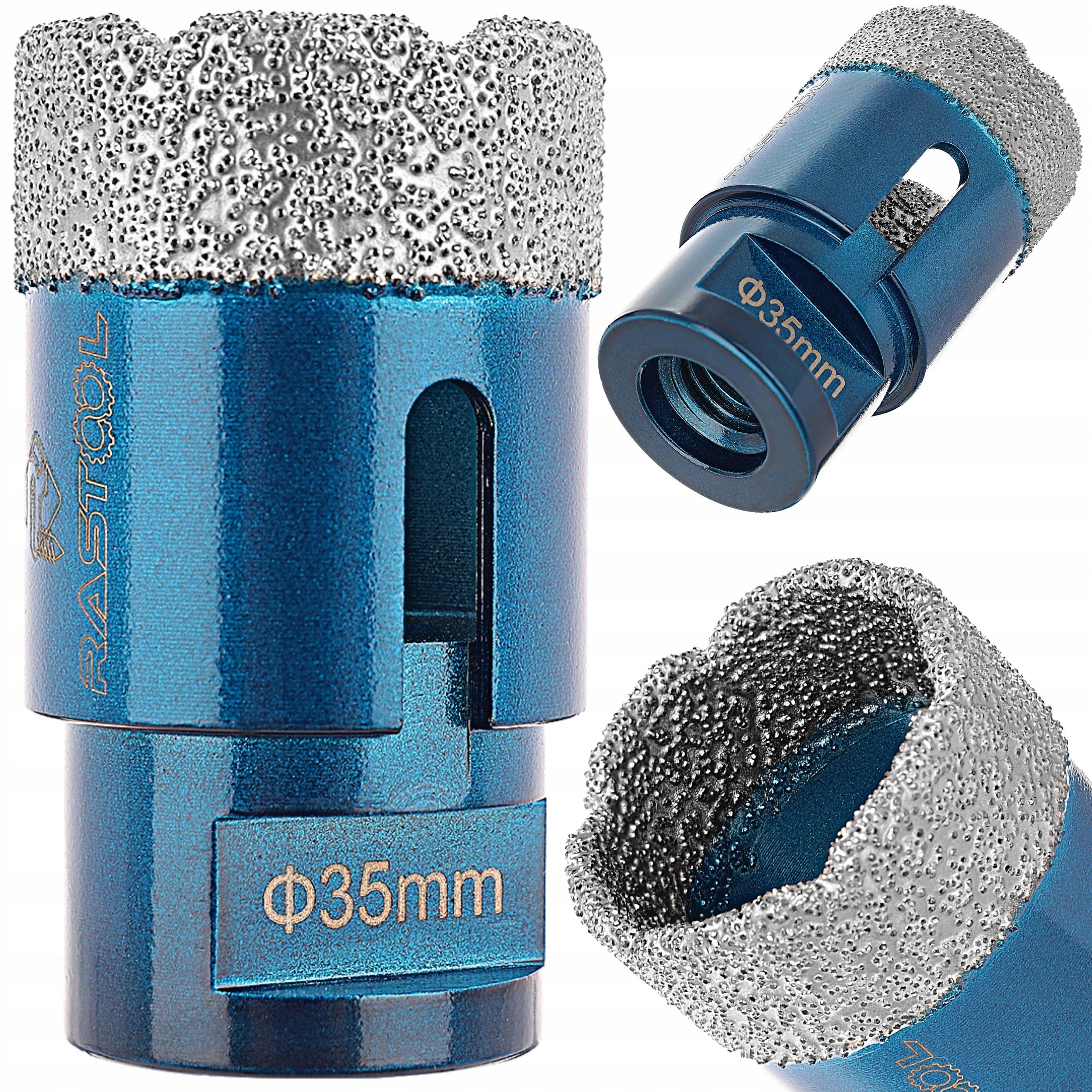 DIAMOND DRILL BIT 35MM DIAMOND LACE HOLE SAW M14 FOR HARD STONEWARE