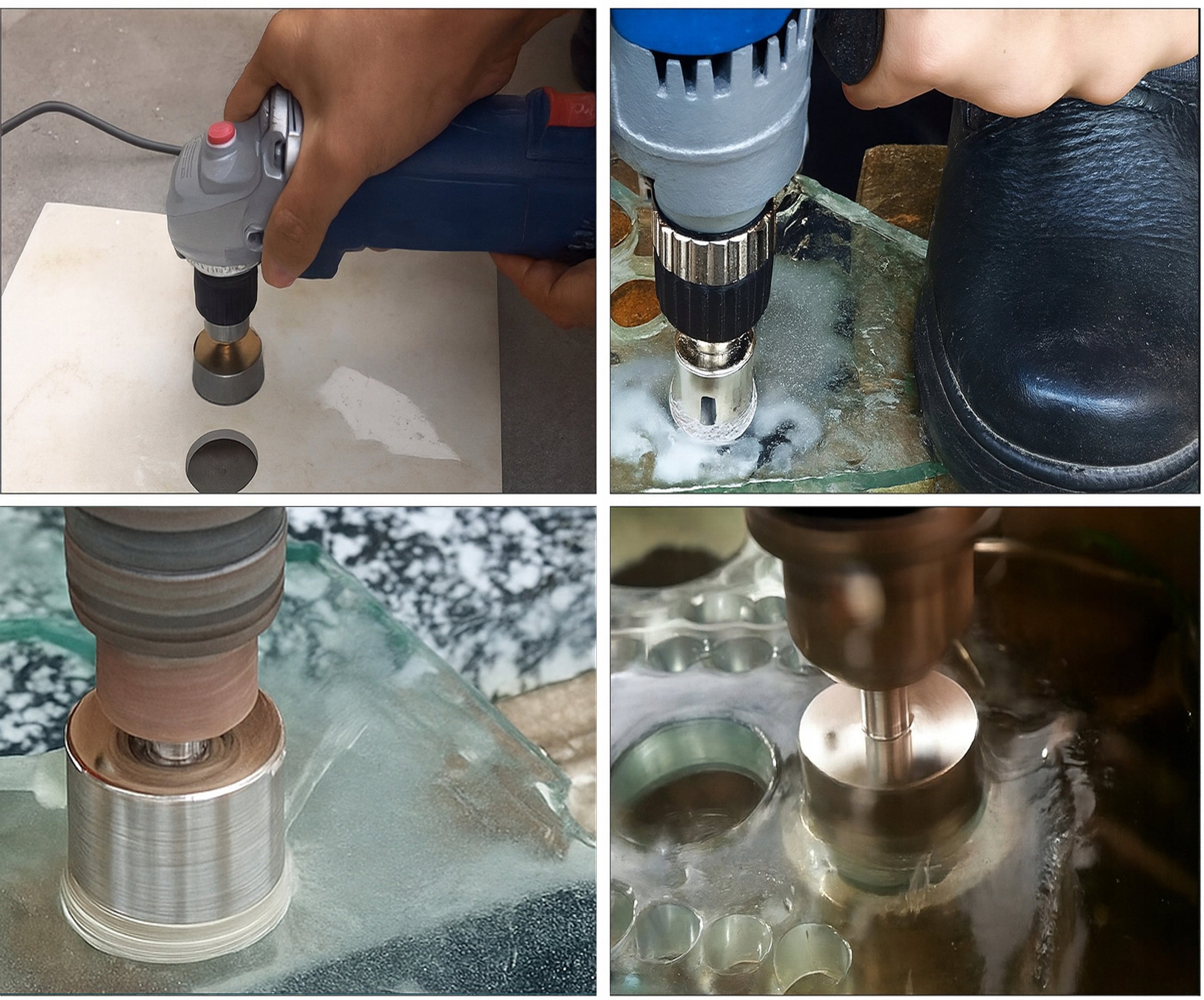 DIAMOND DRILL BIT FOR STONEWARE GLASS DIAMOND HOLE SAW 35 mm Diameter 35 mm