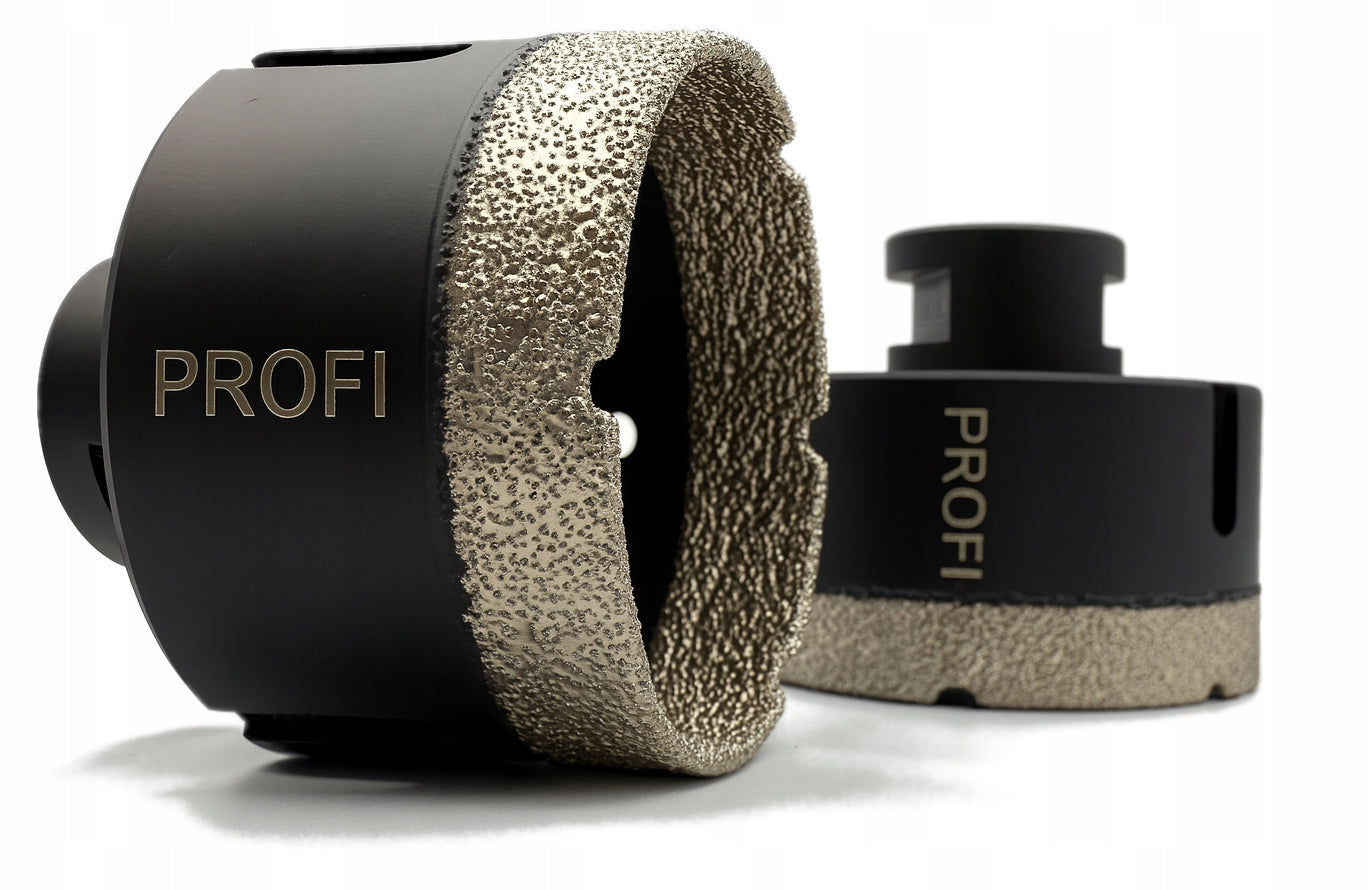 DIAMOND HOLE SAW 68 mm LACE FOR TILE STONEWARE DRILL PROFI XBLACK Brand PROFI Diamond Technique