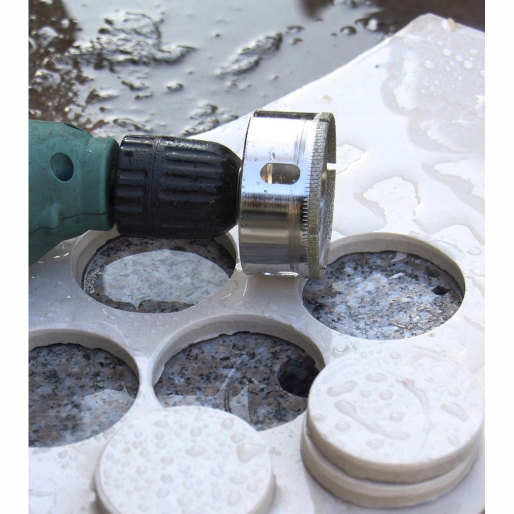 DIAMOND HOLE SAW FOR STONEWARE GLASS TILES DRILL BITS 6-68 mm SET OF 10 PCS. Series OR1072