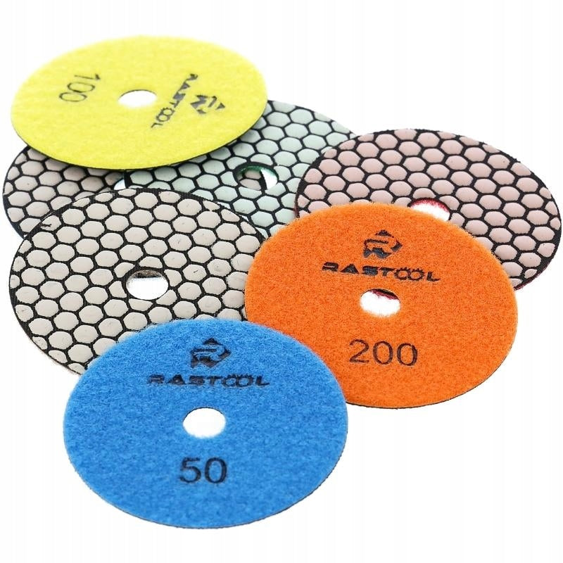 DIAMOND POLISHING DISC 100MM FOR GRINDING STONEWARE TILES WITH VELCRO G50 EAN (GTIN) 5904183602011