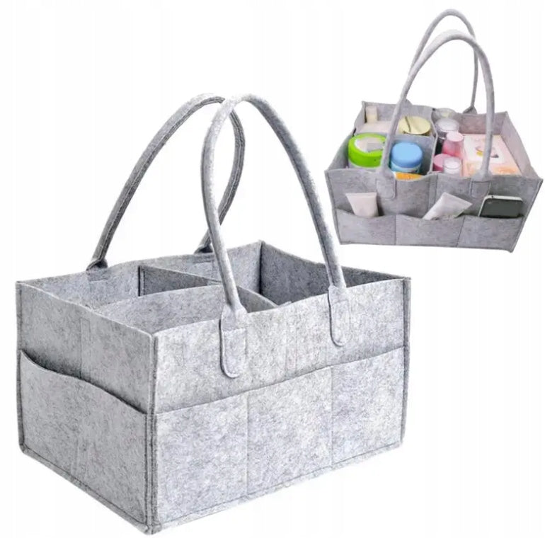 DIAPER ORGANIZER BAG FOR BABY MOM FELT MULTIFUNCTIONAL FELT