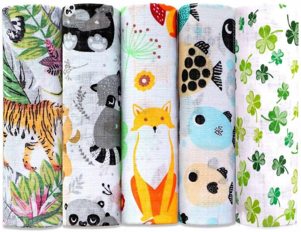 DIAPER tetra diaper 5-PACK SET OF 5 tetra diapers COTTON