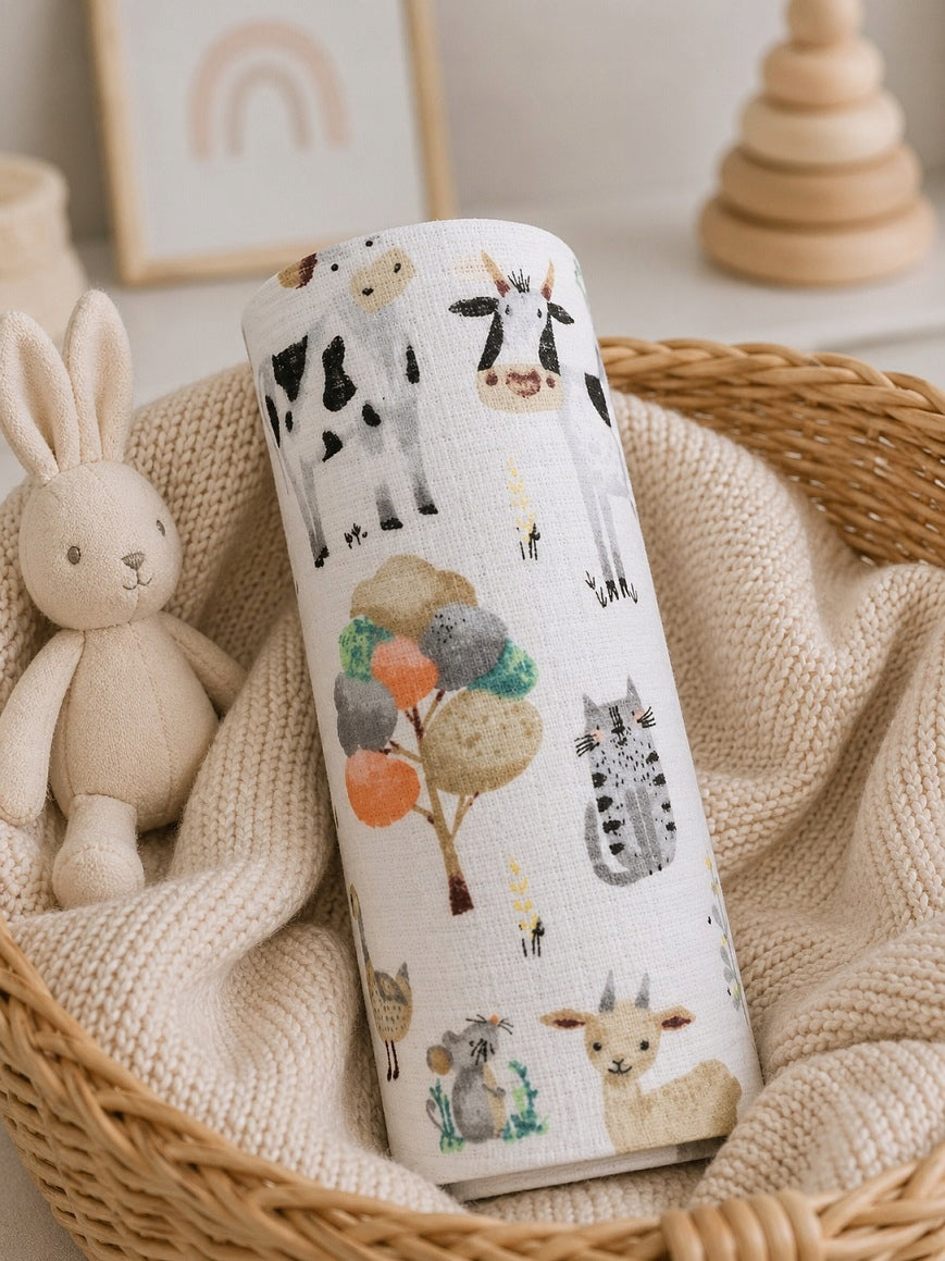 DIAPER tetra diaper with tetra printed COTTON made in Poland Medical device no