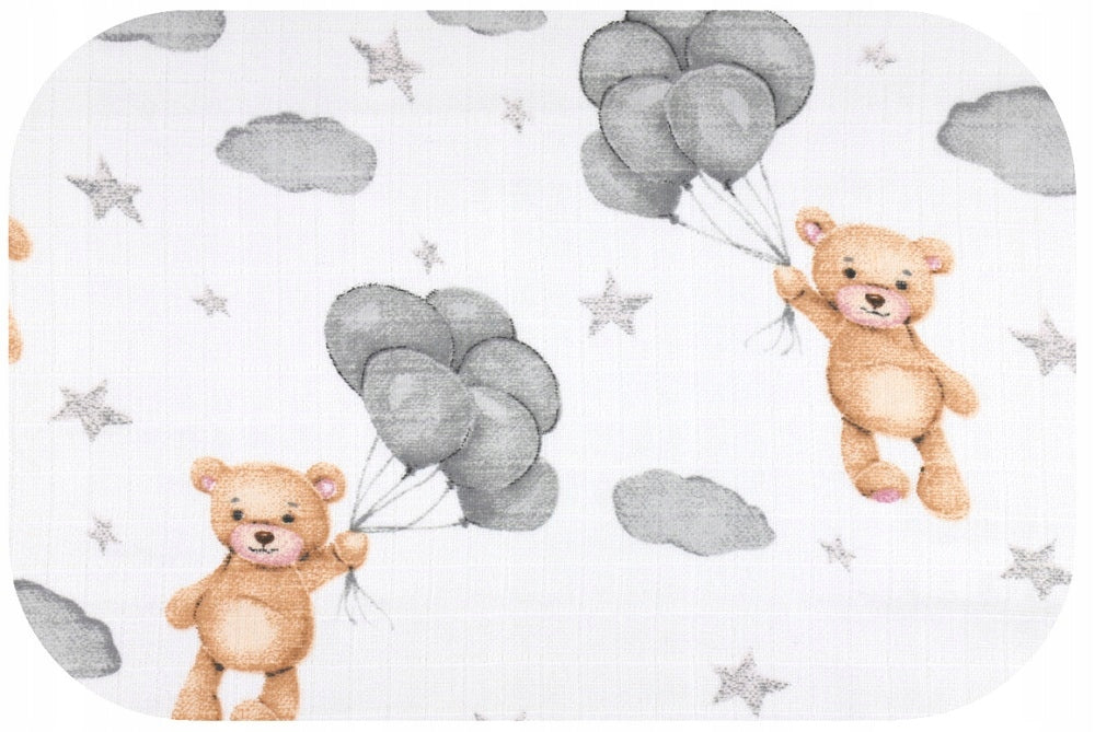 DIAPER tetra diaper with tetra printed COTTON made in Poland