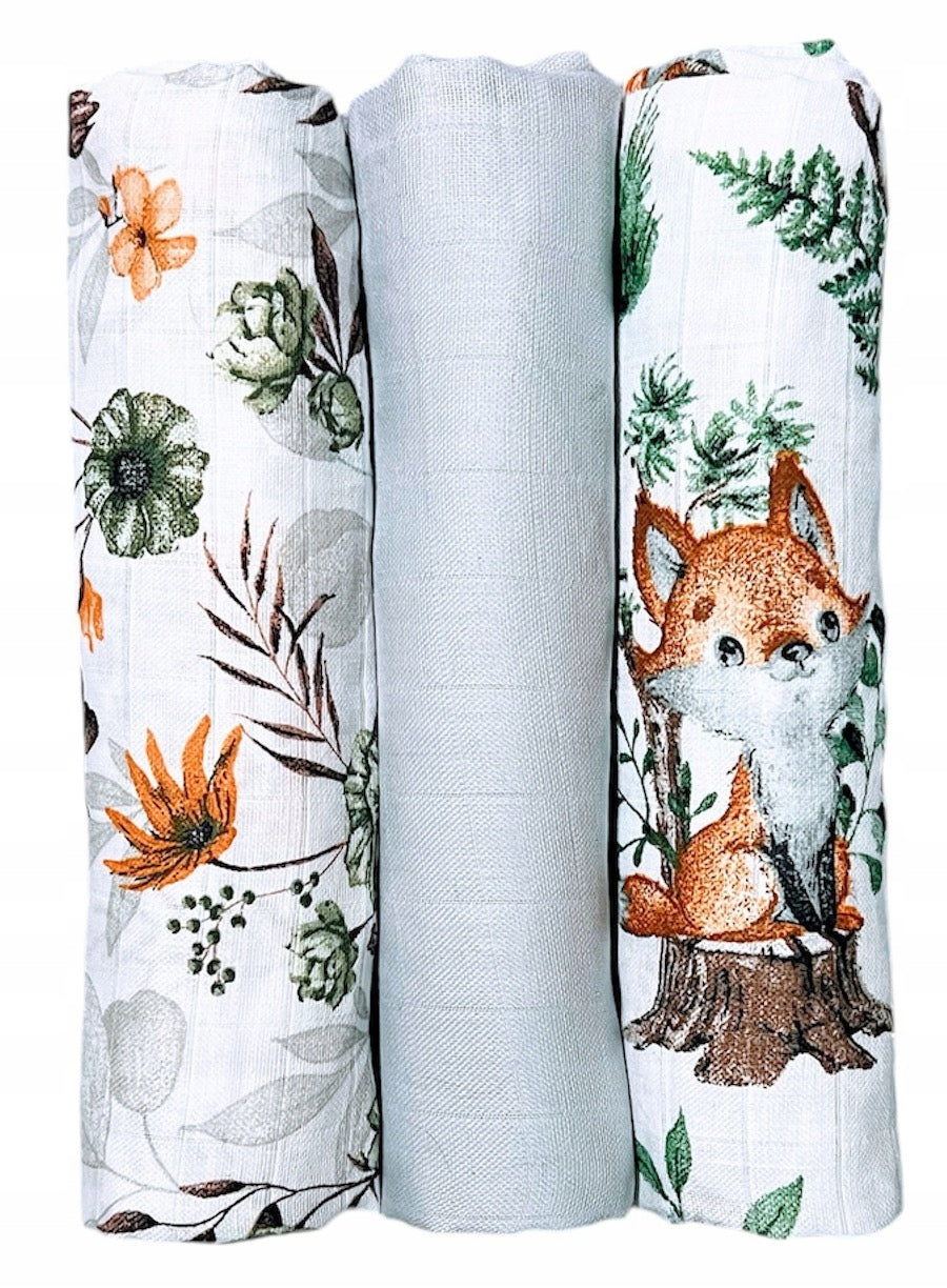DIAPERS MUSLIN DIAPERS PREMIUM 3 PCS 60x75cm