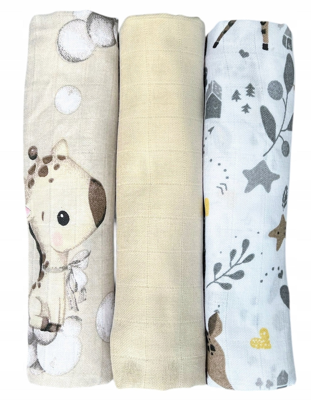 DIAPERS MUSLIN DIAPERS PREMIUM 3 PCS 60x75cm
