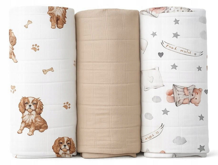 DIAPERS MUSLIN DIAPERS PREMIUM 60x80cm POLISH PRODUCT