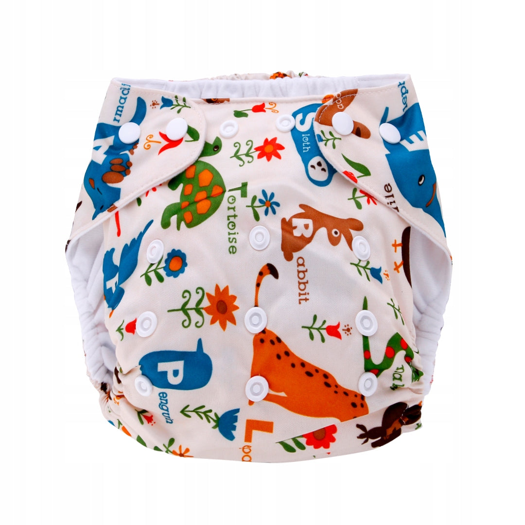 DIAPERS PUL Diapers Reusable POCKET + 1 CARTRIDGE Safari PETS Brand Simed