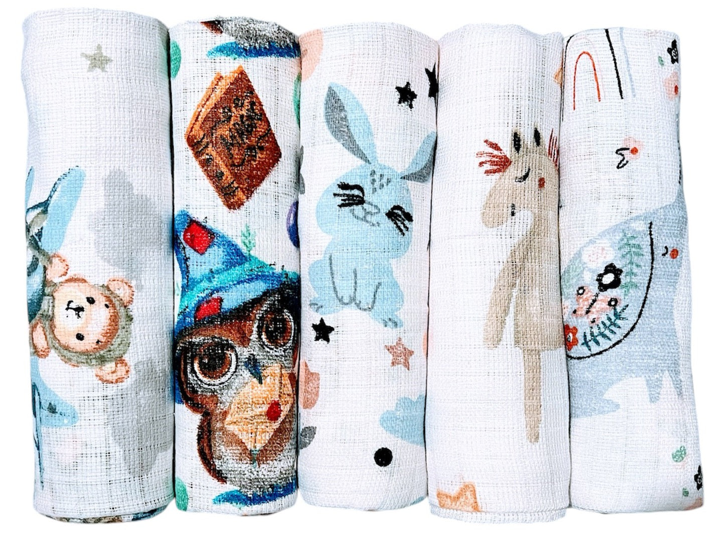 DIAPERS TETRA DIAPERS LUX COTTON 100% SET OF 5PCS PREMIUM Brand Czas Bobasa