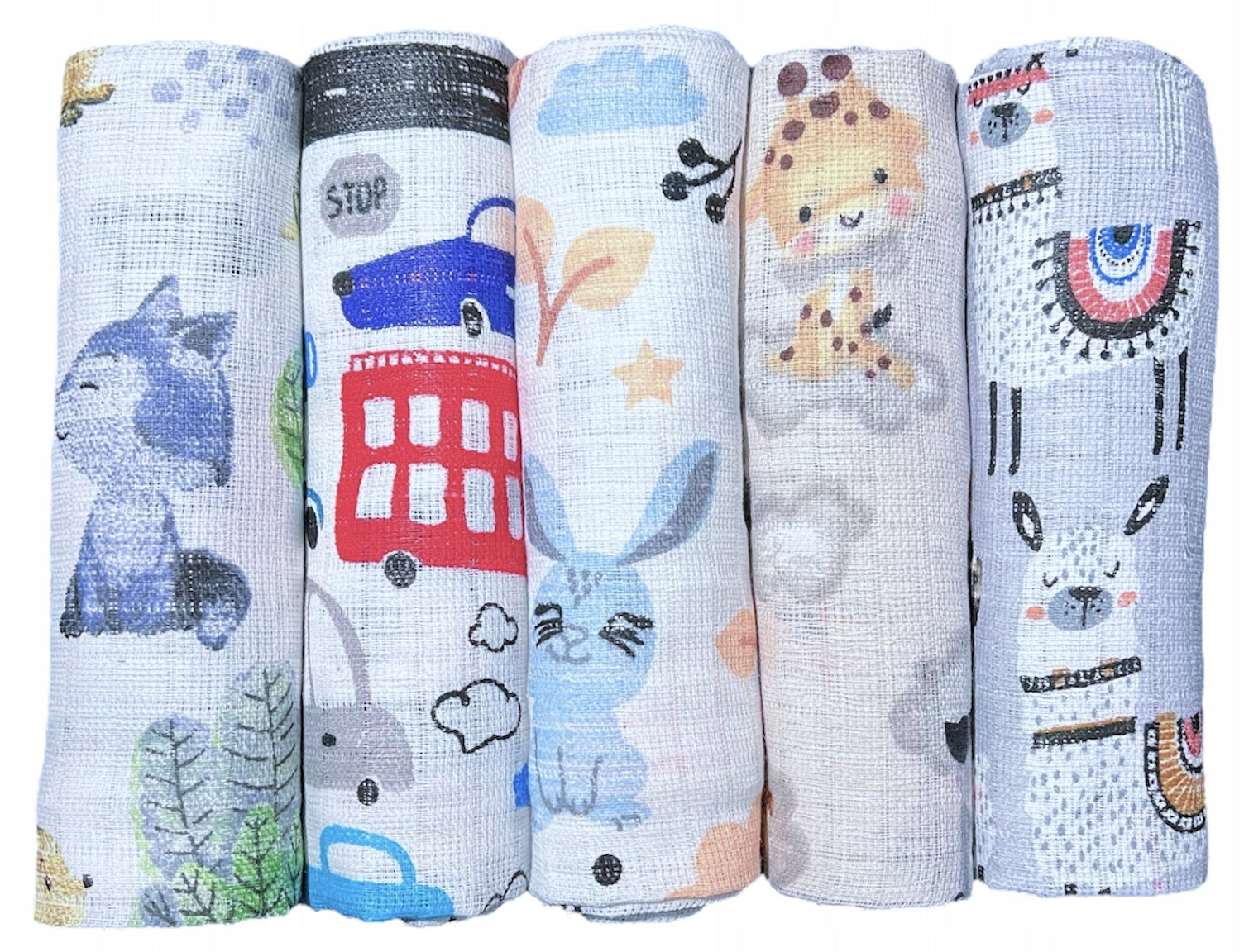DIAPERS TETRA DIAPERS LUX COTTON 100% SET OF 5PCS PREMIUM
