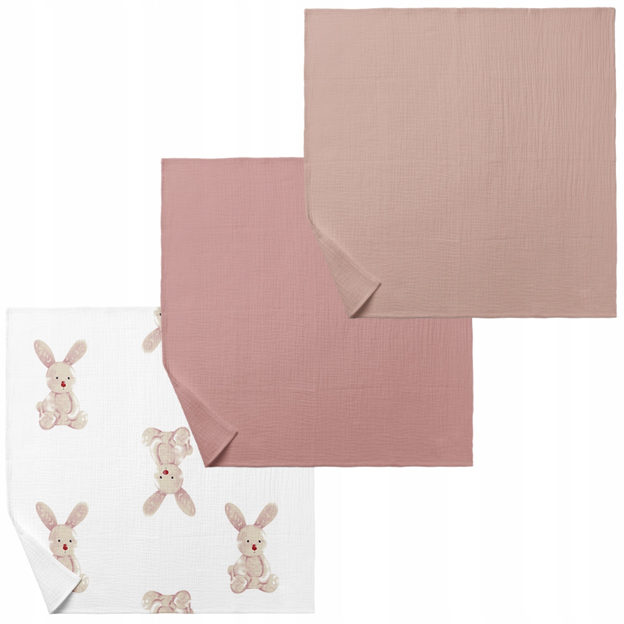 DIAPERS THICK CROCHETED 30x30 COTTON 100% POLISH PRODUCT