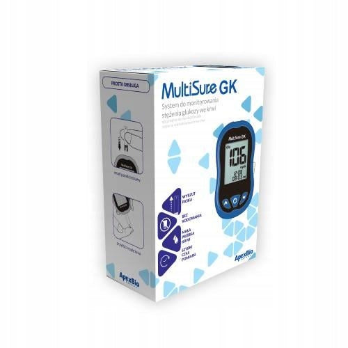 DIATHER MultiSure GK Keto glucose meter glucose and ketone measurement 1 pc.