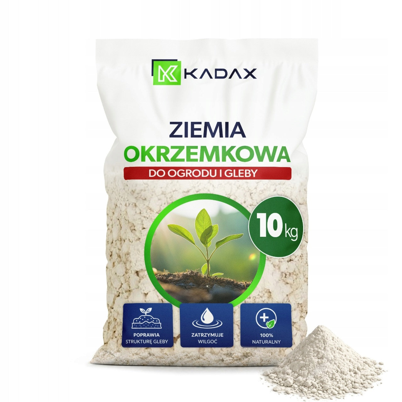 DIATOMACEOUS EARTH 10 KG DIATOMITE FERTILIZER FOR PLANT GARDEN IMPROVEMENT