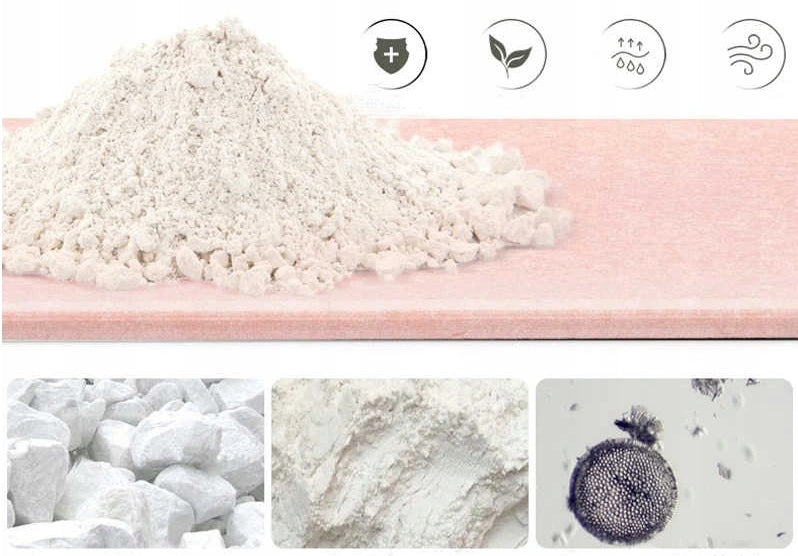 DIATOMITE MAT QUICK-DRYING BATHROOM ABSORBENT EAN (GTIN) 5907626915006