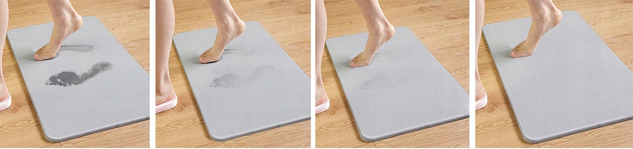 DIATOMITE MAT QUICK-DRYING BATHROOM ABSORBENT Length 60 cm