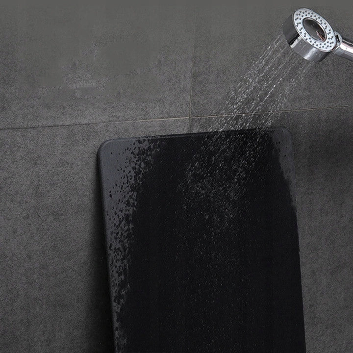 DIATOMITE MAT QUICK-DRYING RIGID BATHROOM RUG 60x40cm ANTHRACITE Product width 60 cm