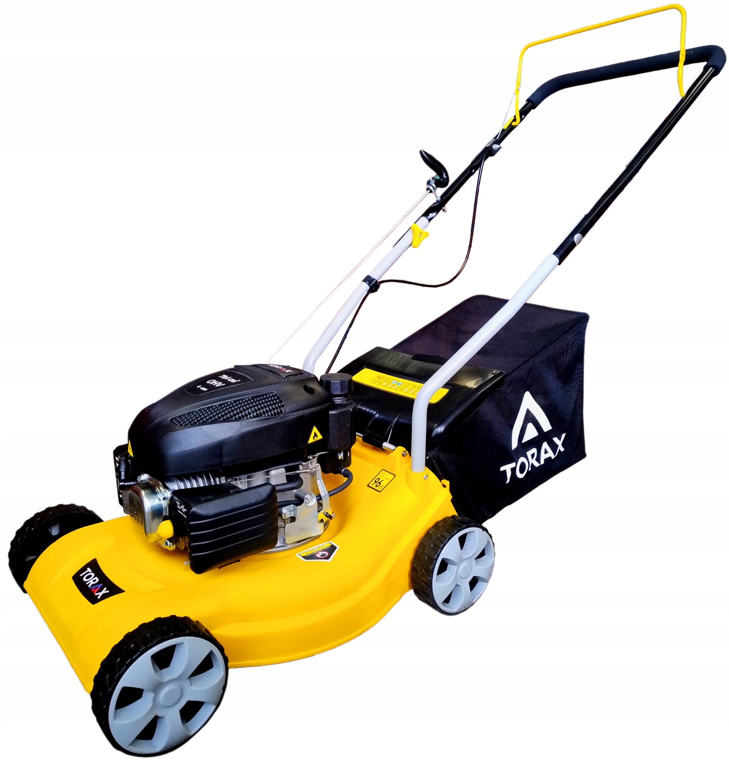 DIESEL MOWER 4KM FOR GRASS BASKET 41cm STRONG LIGHT ADJUSTMENT 25-65mm Brand TORAX