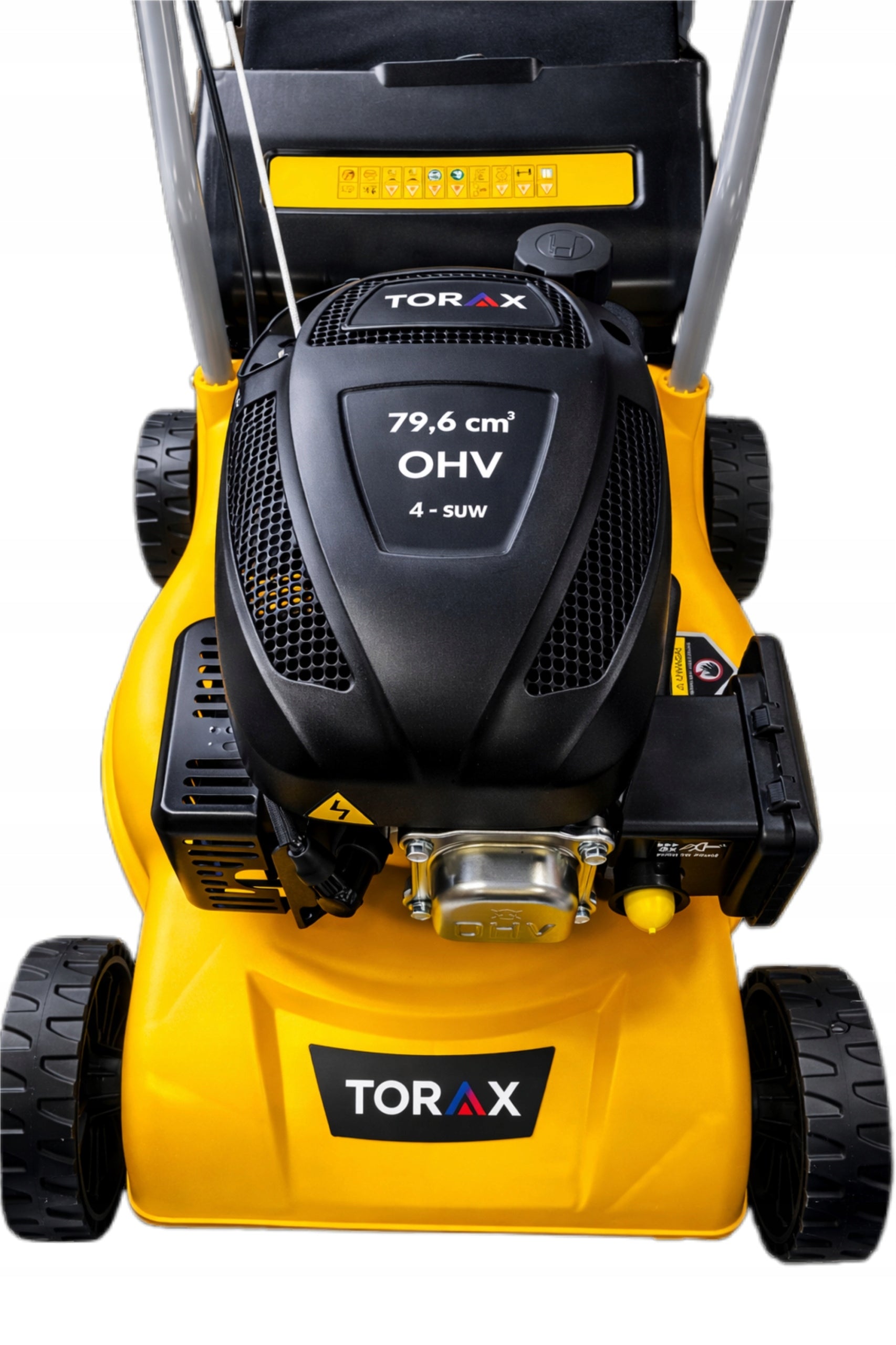 DIESEL MOWER 4KM FOR GRASS BASKET 41cm STRONG LIGHT ADJUSTMENT 25-65mm Mowing width 41 cm